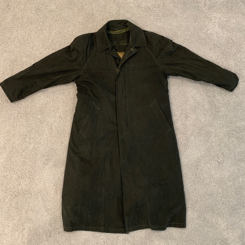 Bonwit Teller Trench Coat / Rain Coat Jacket - Vintage & Oversized